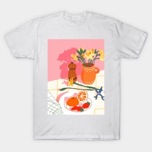 Still Life With Daffodils T-Shirt